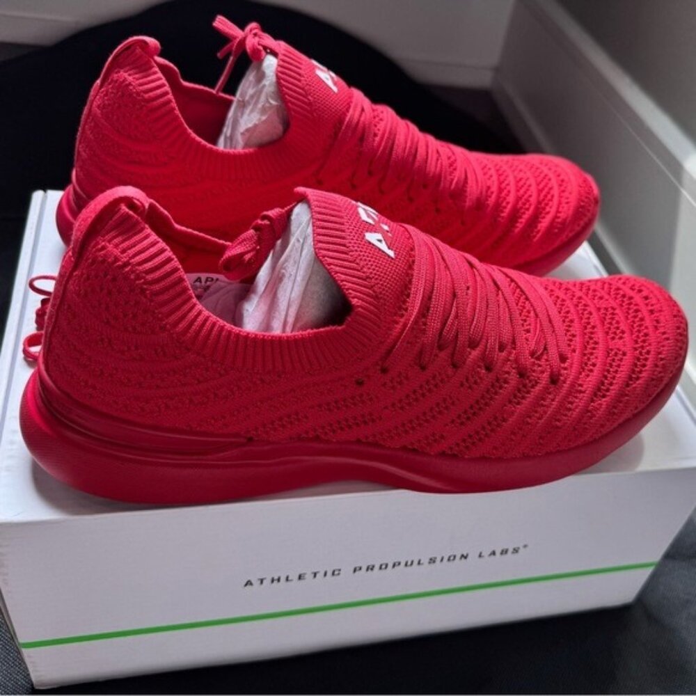 NWB APL TechLoom Wave Sneakers Red Red White M 9 (W 10.5)
